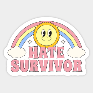 Hate Survivor Sticker